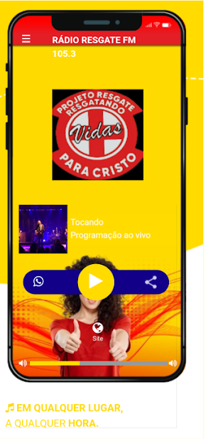 Rádio Resgate Fm 105.3 Screenshot 2