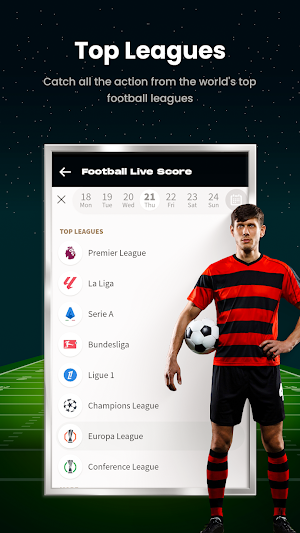Live Football TV Streaming HD Screenshot 1