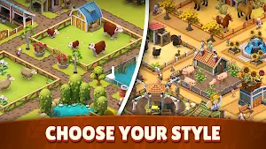 Animal Farm Life: Town Farming Screenshot 2