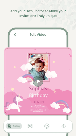 Invitation Cards Video Maker Screenshot 2