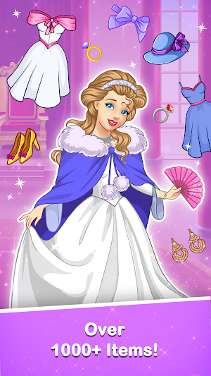 Dress Up girls Princess avatar Screenshot 2