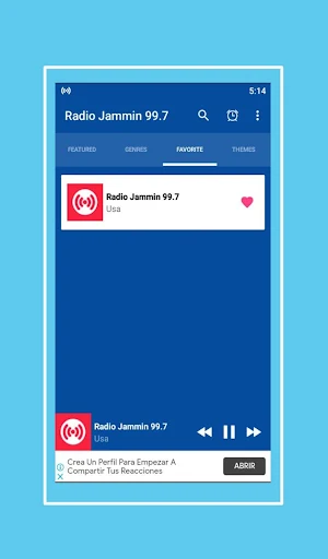 radio for jammin 99.7 Screenshot 2