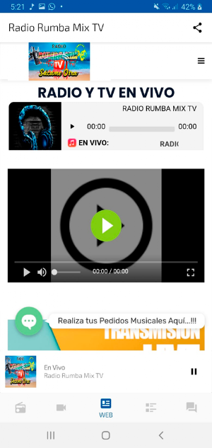 Radio Rumba Mix TV Screenshot 3