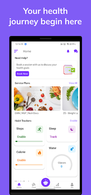 NutriDocs Screenshot 1
