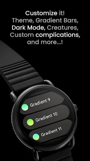 Gamer V1: Wear OS 4 watch face Screenshot 2