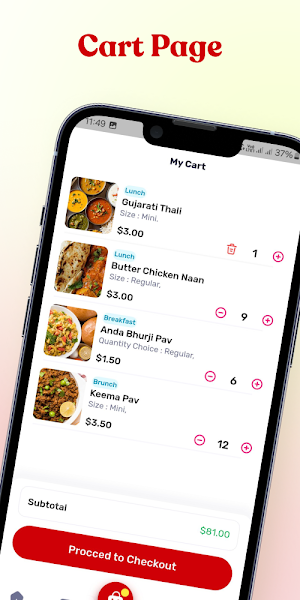 TiffinKing - Customer App Screenshot 3