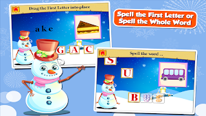 Fun Snowman Kindergarten Games Screenshot 2