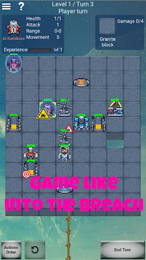 Droid Mania Tactical Roguelike Screenshot 0