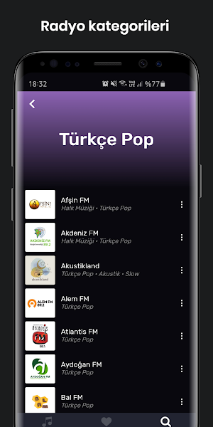 Radyo Frekans-Radyo Dinle-Canlı Radyo-Tüm Radyolar Screenshot 2