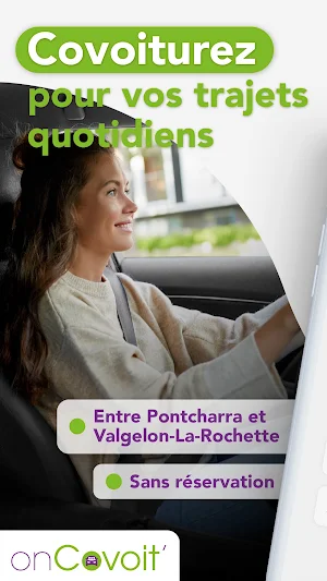 onCovoit’ : covoiturage Savoie Screenshot 0