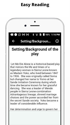 Let Me Die Alone (John Kargbo) Screenshot 2