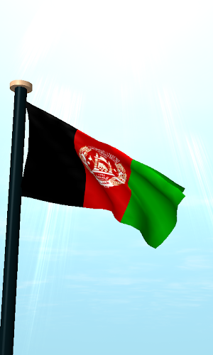 Afghanistan Flag 3D Free Screenshot 1