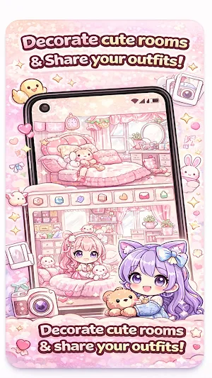 Chibi Doll Stickers for Wh Screenshot 0