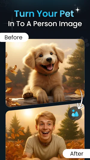 Pet To Human Maker: Pet Human Screenshot 1