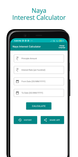 Naya Interest Calculator ( Byaj , Vaddi ) Screenshot 2