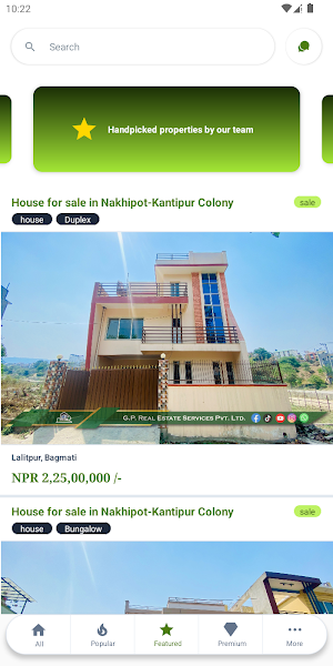 GP Real Estate Service Screenshot 2