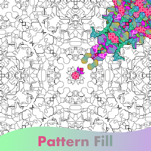 Color Fractal Shapes Mandala Screenshot 3