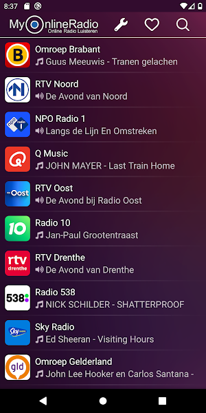 My Online Radio - Nederland Screenshot 0