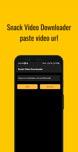 Snack video downloader Screenshot 1