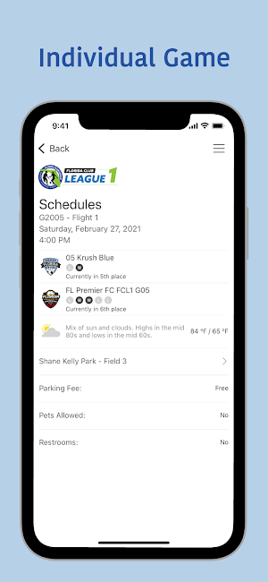 Florida Club League Screenshot 3