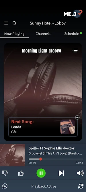ME.J Music Remote Screenshot 1