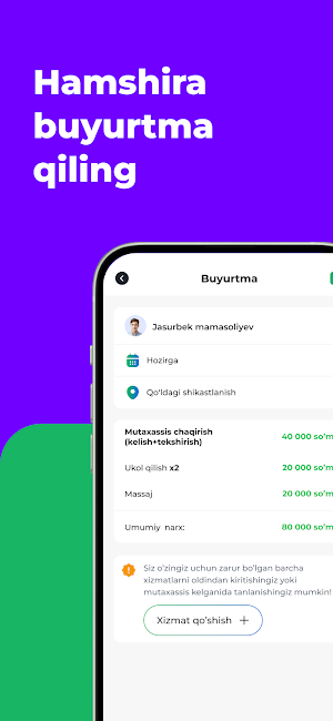 Onlayn Hamshira Screenshot 3