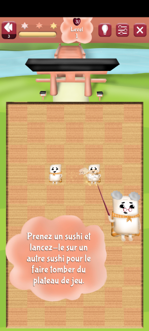 Puzzle game: The last sushi! Screenshot 2