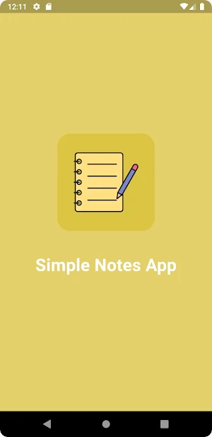 Simple notepad Screenshot 1