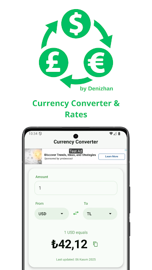 Currency Converter -KurCebinde Screenshot 0