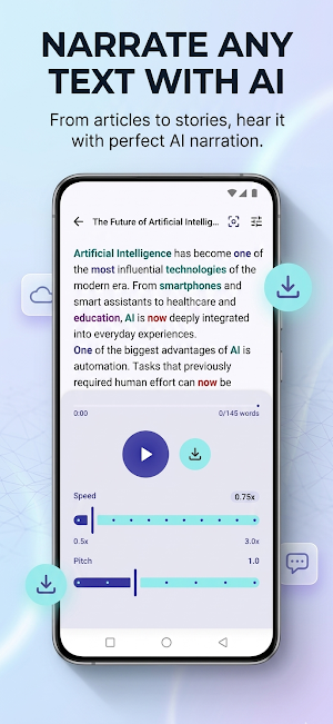 Narrivo - AI Text to Speech Screenshot 3
