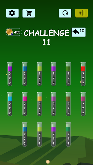 Water Sort Color Puzzle Game Screenshot 3