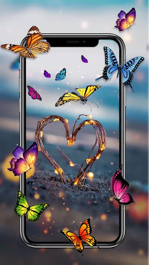 Butterfly Live Wallpapers 3D Screenshot 0