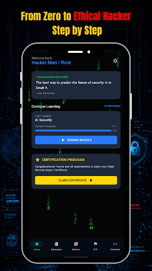 HackLearn: Cyber Security Screenshot 0