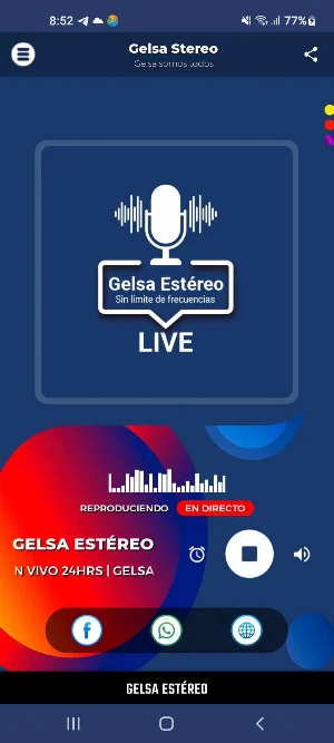 Gelsa Estéreo Screenshot 1