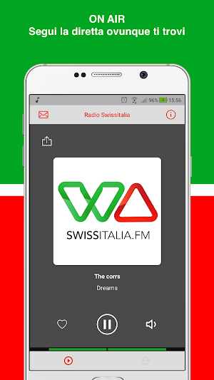 Radio Swissitalia Screenshot 1