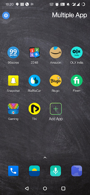 Multiple Space; Parallel Apps Screenshot 1