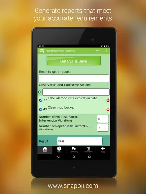 Food Safety Inspection Screenshot 3