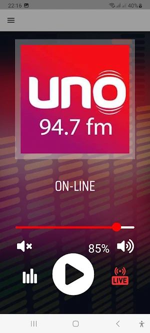 Radio Uno Funes Screenshot 1