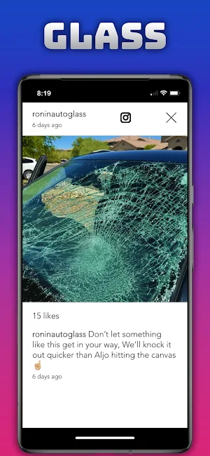 Ronin Auto Glass Screenshot 2