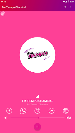 Fm Tiempo Chamical Screenshot 0