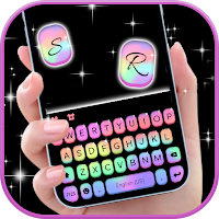 Shiny Rainbow Button Theme