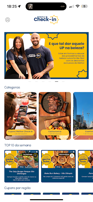 Melhor Check-In Screenshot 0