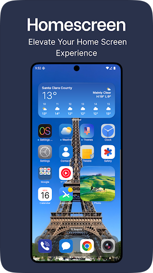 Launcher Phone OS Screenshot 0