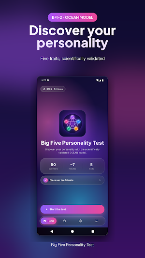 Big Five: OCEAN Personality Screenshot 0