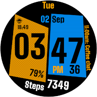 Pixeledge watch face
