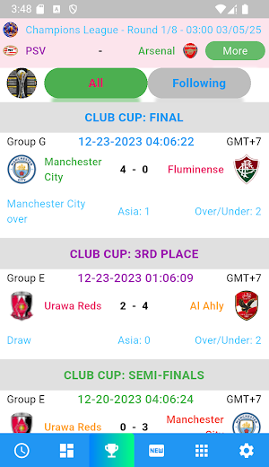 Club World Champions Cup Screenshot 2