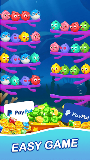 Fish Sort - Earn & Real Screenshot 2