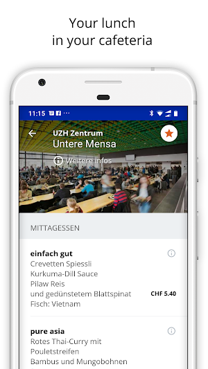 UZH now Screenshot 1