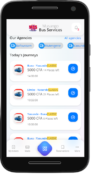 Musango Bus Service Screenshot 0