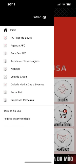 FC Paço de Sousa Screenshot 2